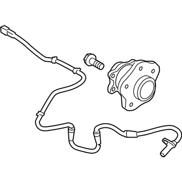 43202-1LA0B Infiniti HUB ASSY-REAR AXLE Illustration 1 of 1