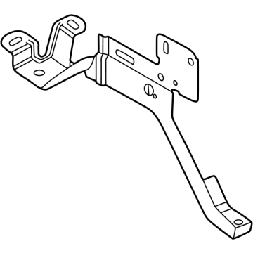 28038-7JA0A Infiniti BRACKET-RADIO,RH Illustration 1 of 1