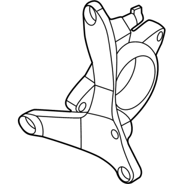 39780-6SA0A Infiniti BRACKET-BEARING SUPPORT,FR DRIVE SHAFT Illustration 1 of 1