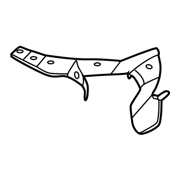 G7650-5VGMA Infiniti Pillar-Back,Main RH Illustration 1 of 1