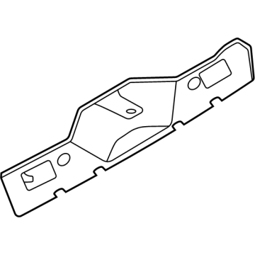 Infiniti 96034-7JA0A PLATE-REAR AIR SPOILER 96034-7JA0A Infiniti PLATE-REAR AIR SPOILER Illustration 1 of 1