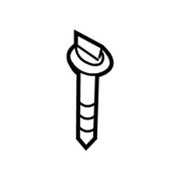 74810-60U00 Infiniti Clamp-Spare Tire Illustration 1 of 1