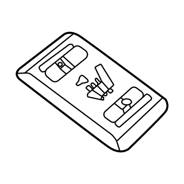25500-7JA4A Infiniti SWITCH ASSY-HEAT SEAT Illustration 1 of 1