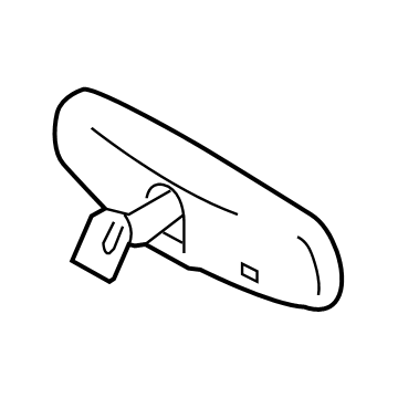 2025 Infiniti QX80 Car Mirror - 96321-7JA1A