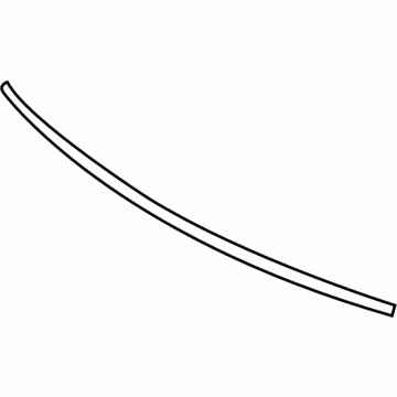 Infiniti 72752-7JA0A MOULDING-WINDSHIELD UPPER 72752-7JA0A Infiniti MOULDING-WINDSHIELD UPPER Illustration 1 of 1