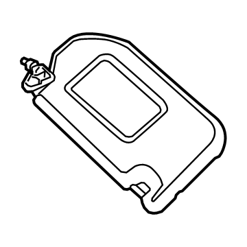 2025 Infiniti QX80 Sun Visor - 96401-7JA1A