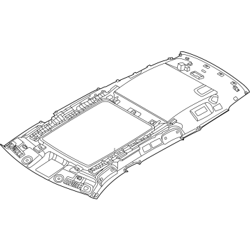 73910-7JA0A Infiniti Headlining Assembly Illustration 1 of 1