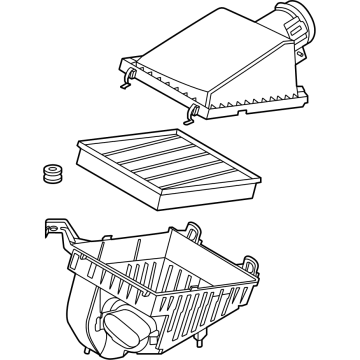 Infiniti 16500-7JA0A Air Cleaner 16500-7JA0A Infiniti Air Cleaner Illustration 1 of 1