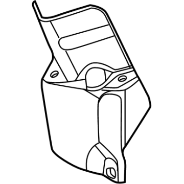 48382-6SX5A Infiniti HEAT INSULATOR-STEERING Illustration 1 of 1