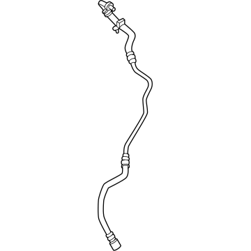 Infiniti 21636-7JA0A HOSE-OIL COOLER,AUTO TRANSMISSION 21636-7JA0A Infiniti HOSE-OIL COOLER,AUTO TRANSMISSION Illustration 1 of 1