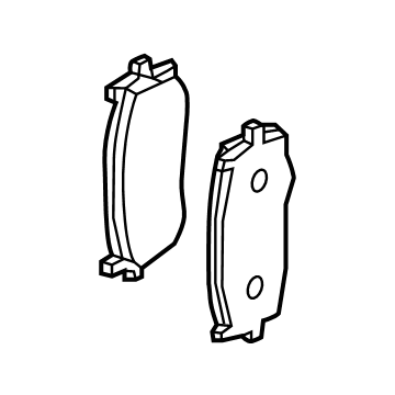 2025 Infiniti QX60 Brake Pad Set - D1060-6TA0A