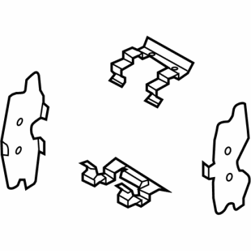 2024 Infiniti QX60 Brake Pad Set - D1080-6TA0A