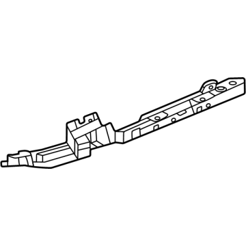85045-7JA9A Infiniti BRKT BUMPER RLH Illustration 1 of 1