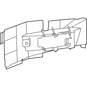 284H6-7JA0D Infiniti BRKT-DISTANCE SENSOR,REAR RH Illustration 1 of 1