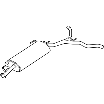2025 Infiniti QX60 Muffler - 20100-6TX0A