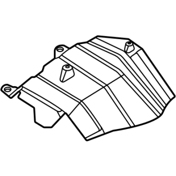 74754-6SA3A Infiniti HEAT INSULATOR-FRONT FLOOR Illustration 1 of 1