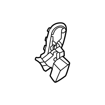 88409-7JA0A Infiniti COVER-RECLINING DEVICE INNER RH Illustration 1 of 1