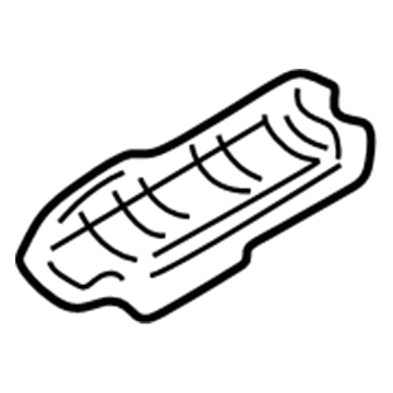 Infiniti 20852-7J100 Lower Shelter 20852-7J100 Infiniti Lower Shelter Illustration 1 of 1