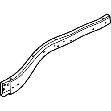 501C0-7JA1A Infiniti MEMBER ASSY-SIDE,REAR RH Illustration 1 of 1