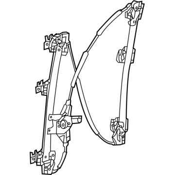 2024 Infiniti QX60 Window Regulator - 80720-6TA0A