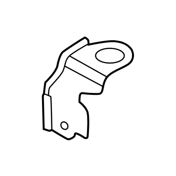 14049-6SY0A Infiniti BRACKET ORNAMENT Illustration 1 of 1