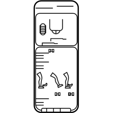 81990-9NP0A Infiniti Label-Auto Door Illustration 1 of 1