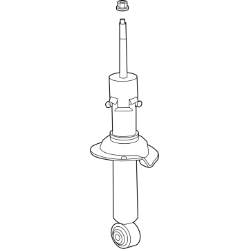 E6110-7JA0A Infiniti SHOCK ABSORBER KIT-FRONT Illustration 1 of 1