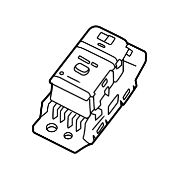 25175-7DA0A Infiniti SWITCH-ELECTRIC PARKING BRAKE Illustration 1 of 1