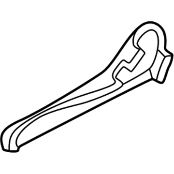 87381-6J708 Infiniti FINISHER-Cushion,Front Seat Inner L Illustration 1 of 1