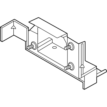 285U2-7JA0A Infiniti BRACKET-DISTANCE SENSOR Illustration 1 of 1