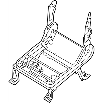 87400-ZC161 Infiniti ADJUSTER Assembly-Front Seat,R Illustration 1 of 1