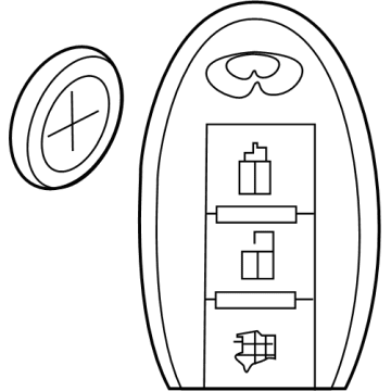 2022 Infiniti QX55 Car Key - 285E3-5NY3A