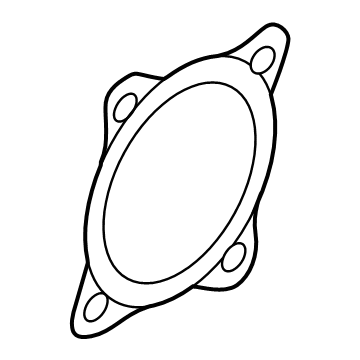Infiniti 43015-7JA0A BAFFLE PLATE-REAR AXLE 43015-7JA0A Infiniti BAFFLE PLATE-REAR AXLE Illustration 1 of 1