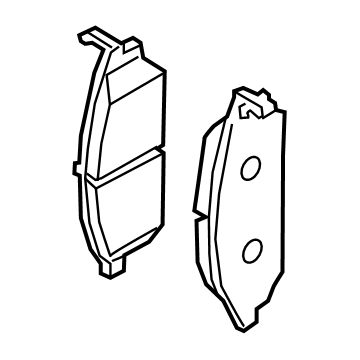 2025 Infiniti QX55 Brake Pad Set - D1060-5VG0B