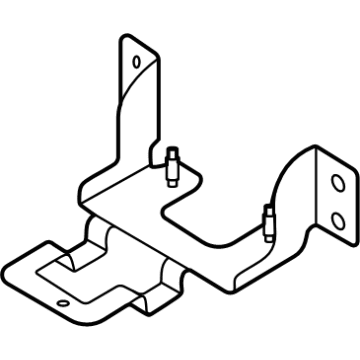 46092-6SA1A Infiniti BRACKET-RESERV0IR Illustration 1 of 1