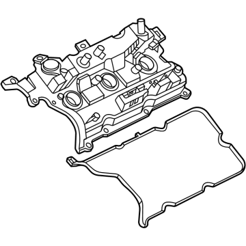 13264-7JA8E Infiniti Valve Rocker Cover Assembly Illustration 1 of 1