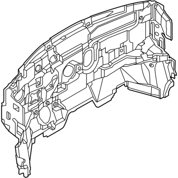 67900-6SA0B Infiniti INSULATOR-DASH LOWER Illustration 1 of 1