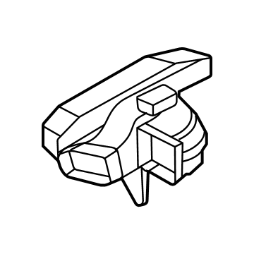 27126-7JA0A Infiniti DUCT-FOOT Illustration 1 of 1