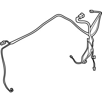 27206-7JA0A Infiniti HARNESS-SUB,HEATER UNIT Illustration 1 of 1