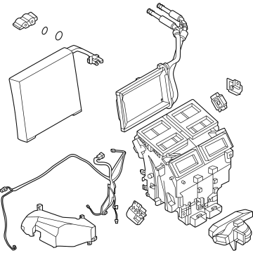 27110-7JA0A Infiniti Front Heating Unit Assembly Illustration 1 of 1