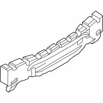 Infiniti 85090-7JA0A ABSORBER ASSY-ENERGY,REAR BUMPER 85090-7JA0A Infiniti ABSORBER ASSY-ENERGY,REAR BUMPER Illustration 1 of 1