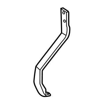Infiniti 85270-7JA0A STAY-REAR BUMPER SIDE,RH 85270-7JA0A Infiniti STAY-REAR BUMPER SIDE,RH Illustration 1 of 1