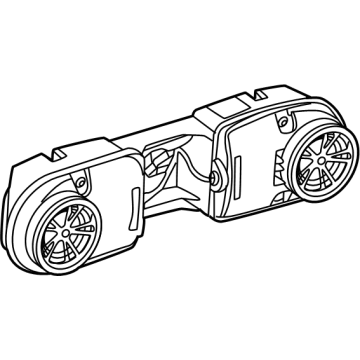 28173-7JD3A Infiniti Speaker Unit Illustration 1 of 1