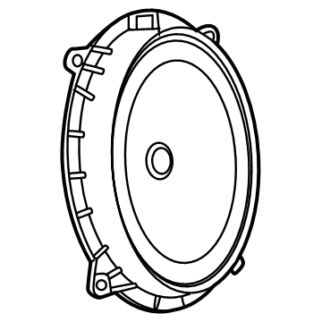 28157-7JA3A Infiniti Speaker Unit Illustration 1 of 1