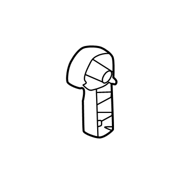 65622-6LA0A Infiniti HANDLE ASSY-HOOD LOCK CONTROL Illustration 1 of 1