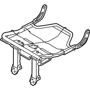 Infiniti 89301-7JA1A FRAME ASSY-CUSHION 3RD SEAT RH 89301-7JA1A Infiniti FRAME ASSY-CUSHION 3RD SEAT RH Illustration 1 of 1
