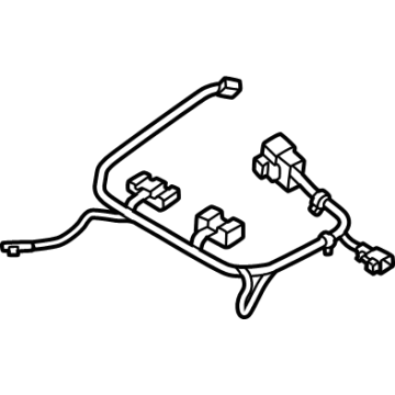 89019-7JA1A Infiniti HARNESS-3RD SEAT Illustration 1 of 1