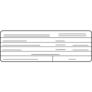 Infiniti 14805-7JA0A