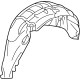 Infiniti 76746-7JA0A PROTECTOR-REAR WHEEL HOUSE,RH