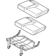 Infiniti 89350-7JA0A CUSHION ASSY-3RD SEAT LH